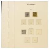 Wurttemberg German States Stamps 1851-1923 Used &