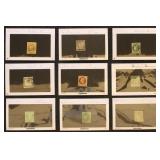 France Stamps better items on dealer cards Used &