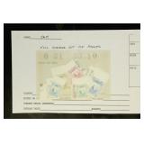 Gibraltar Imperf Proof Stamps #779-792 complete se