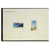 Tonga Imperf Proofs from printers archives, Stamps