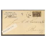 US Postal History Columbian Exhibition Stamps on s