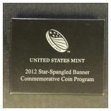 US Coins 2012 Star Spangled Banner Commemorative S