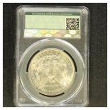 US Coins 1884-O Morgan Silver Dollar Graded MS62 b