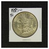 US Coins 1885-O Morgan Silver Dollar, BU