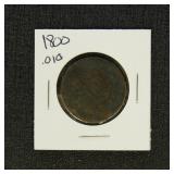US Coins 1800 Draped Bust Large Cent, circulated