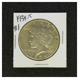 US Coins 1934-S Peace Silver Dollar, circulated
