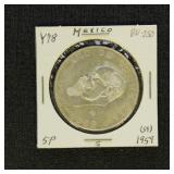 Mexico Coins 1959 5 Pesos