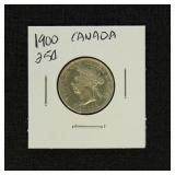 Canada Coins 1900 Quarter