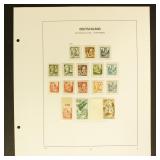 Wurttemberg German Occupation Stamps 1947-1949 col