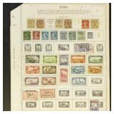 Syria Stamps on Album Pages, mostly mint hinged an