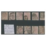 Great Britain Stamps #67 Used Plates #4- CV $1,000