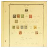 Iceland Stamps Mint Hinged & Used collection on pa