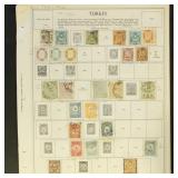 Turkey Stamps on Album Pages, mostly mint hinged a
