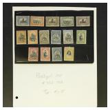 Portugal Stamps #422-436 Mint Hinged complete set,