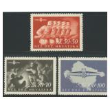 Croatia Stamps #B73-B75 Mint Hinged Storm Division
