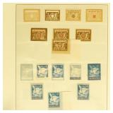 Croatia Stamps Progressive Proofs, Imperfs, etc mo