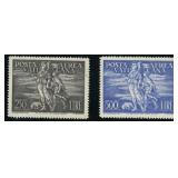 Vatican City Stamps #C16-C17 Mint (#C16 Mi CV $457