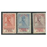 Hungary Stamps #B32-B34 Mint Hinged Semi-P CV $127