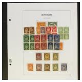 Germany Stamps 1919-1944 Mint NH Airmail collectio