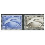 Germany Stamps #C38-C39 Mint NH 1930  CV $2,600