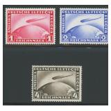 Germany Stamps #C35-C37 Mint NH 1928 Zeps CV $425