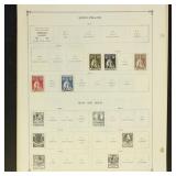Papua Stamps on Album Pages, mostly mint hinged an