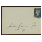 Great Britain Stamps #2 Used on Cover CV $975