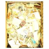 Worldwide Stamps thousands, off paper mix in USPS