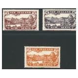 New Zealand Stamps #C1-C3 Mint LH Airmail CV $85