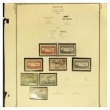 France Airmail Stamps on Album Pages CV $200+