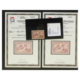US Federal Duck Stamps Used with Graded PSE Certif