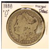 US Coins 1888-O Morgan Silver Dollar, circulated