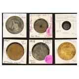 Tokens and Exunomia in 2 x 2s, mostly identified,