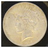 US Coins 1923 Peace Silver Dollar, circulated