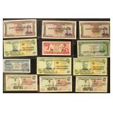 African Paper Money group, 10 from Malawi, 8 from
