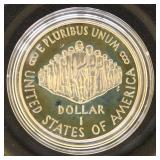 US Coins 1987 Constitution Silver Dollar, Proof, .