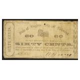 Virginia Obsolete Currency 60 Cents The City of Ri