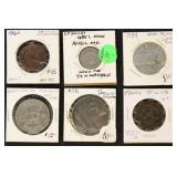 Tokens and Exunomia in 2 x 2s, mostly identified,