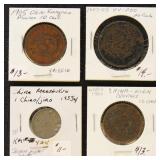 China Coins in 2 x 2s, mostly identified, good var