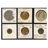 Tokens and Exunomia in 2 x 2s, mostly identified,