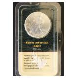 US Coins 2000 Silver Eagle, Uncirculated