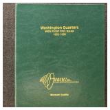 US Coins 1932-1998 Set of Washington Quarters in I