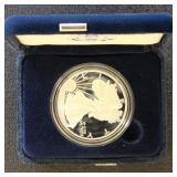 US Coins 2007-W Silver Eagle, Proof in original bo