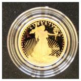 US Coins 1995-W Tenth Ounce Gold Eagle, Proof in o