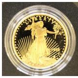 US Coins 1995-W Half Ounce Gold Eagle, Proof in or