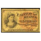US Paper Money 10 Cent Fifth Issue Fractional Curr