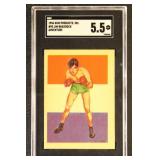 Jim Braddock 1956 Adventure SGC 5.5 graded boxing