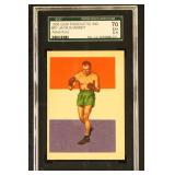 Jack Sharkey 1956 Adventure SGC 5.5 graded boxing