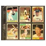 Hall of Fame players 1960s-1970s Baseball Cards, 6