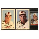 Cal Ripken Jr Autograph 1987 Donruss Baseball Card